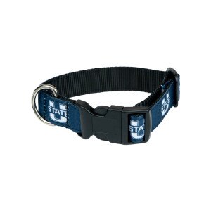 U-State all star navy and white dog collar